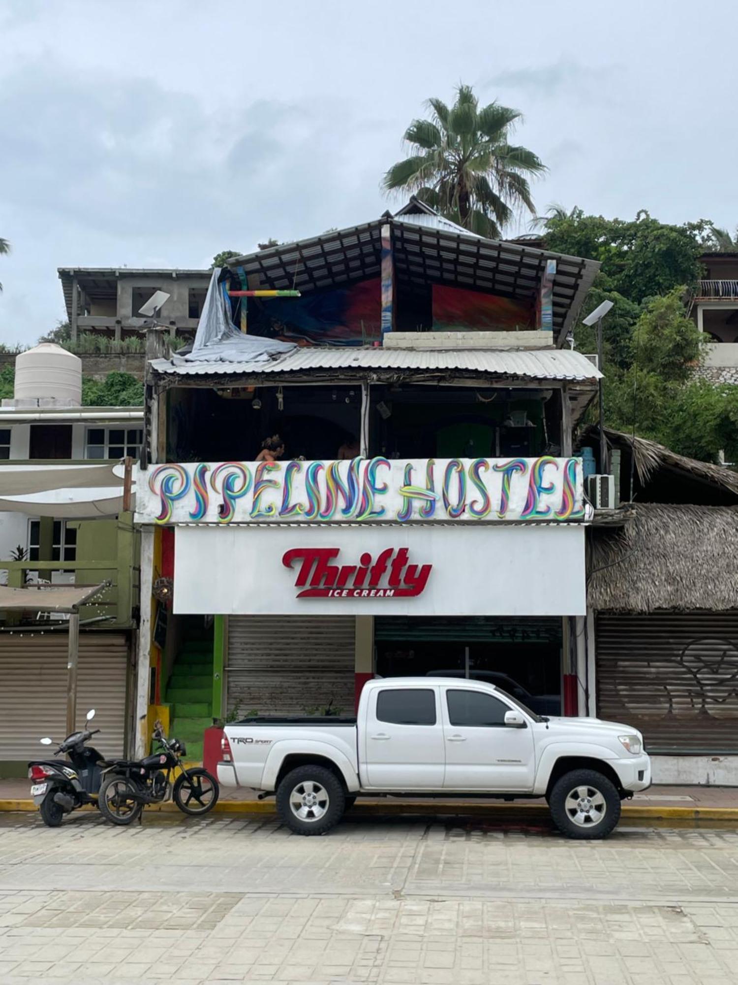 Pipeline Hostel Puerto Escondido  Exterior foto